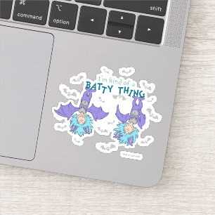 Sticker Chose Un Chose Deux Espèce de Truc Fêlé