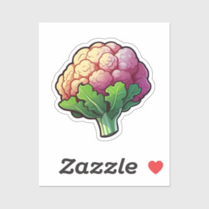 Sticker Chou-fleur de dessin