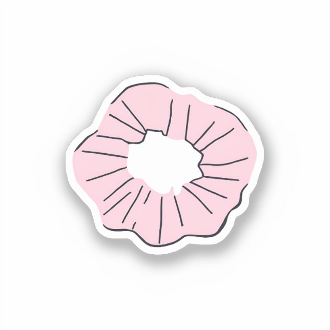 Sticker Chouchou pour les cheveux (Recto)