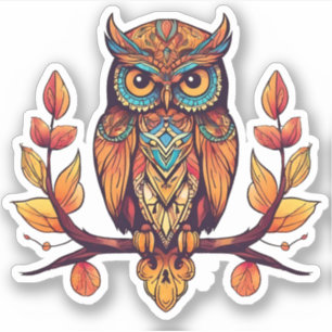 Sticker Chouette d'une succursale