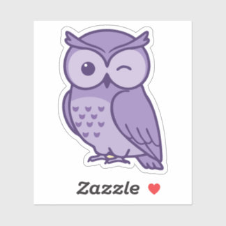 Sticker Chouette mignonne
