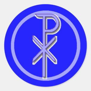 Sticker Christ CHI-RHO