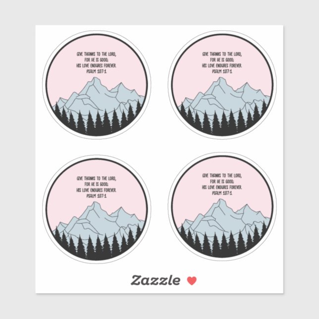 Sticker Christianisme (Feuille)