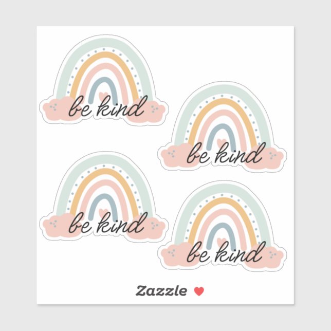 Sticker Christianisme Soyez gentil (Feuille)