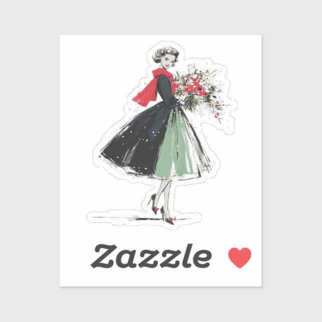 Sticker Christmas  (Feuille)