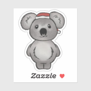 Sticker Christmas Koala