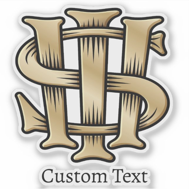 Sticker Christogramme IHS (Devant)
