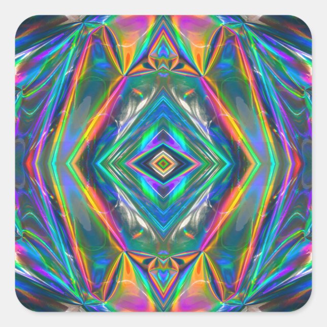 Sticker Chrome Iridescente (Devant)