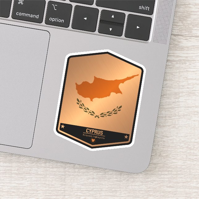 Sticker Chypre (Détail)