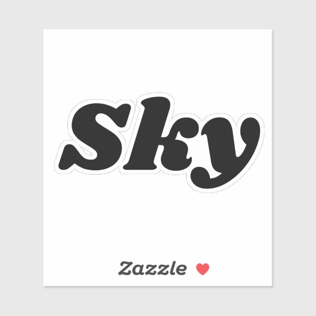 Sticker Ciel (Feuille)