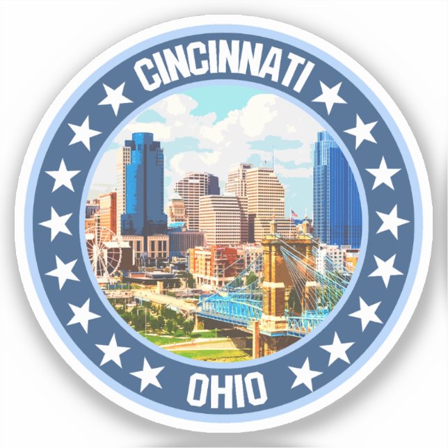 Sticker Cincinnati (Recto)