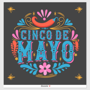 Sticker Cinco De Mayo