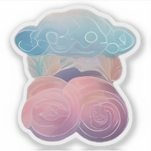 Sticker Circuit de coton (Devant)