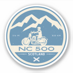 Sticker Circuit moto de la côte nord de l'Écosse 500