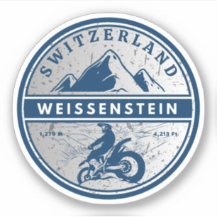 Sticker circuit moto Weissenstein jura Alpes suisses–alpes