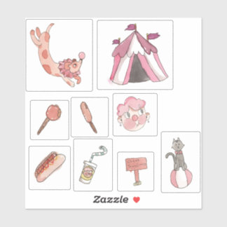 Sticker Circus Town