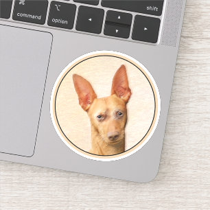Sticker Cirneco dell’Etna Peinture - Cute Original Chien A
