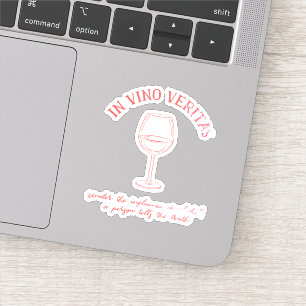 Sticker Citation amateur de vin