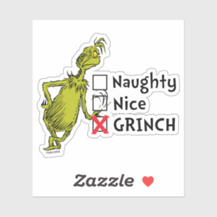 Sticker Citation coquine, Nice ou Grinch
