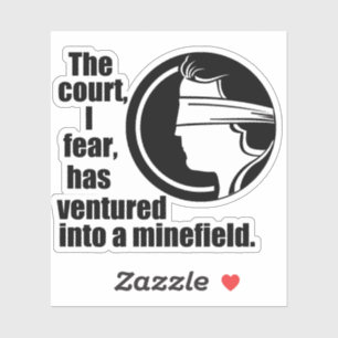 Sticker Citation de court suprême de RBG