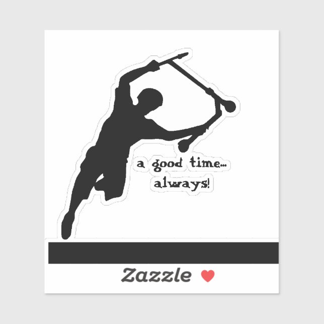 Sticker Citation Motivational Scooter Bon Temps Toujours (Feuille)