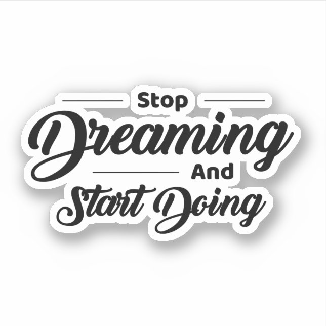 Sticker Citations simples en noir (Devant)