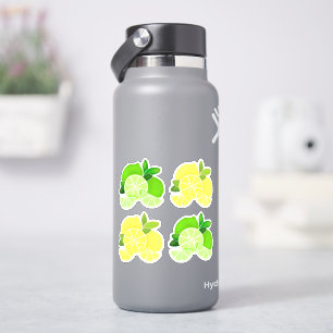 Sticker Citrons citrons   tranches de citron vert