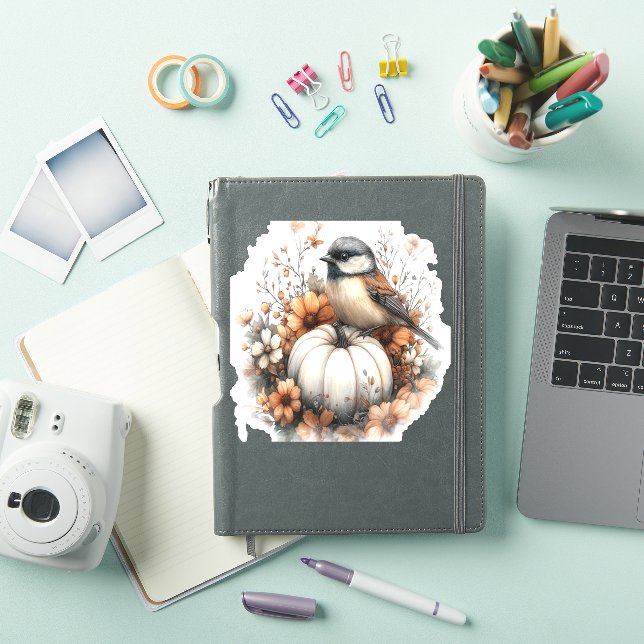 Sticker Citrouille de la chemise de libellule (Couverture iPad)