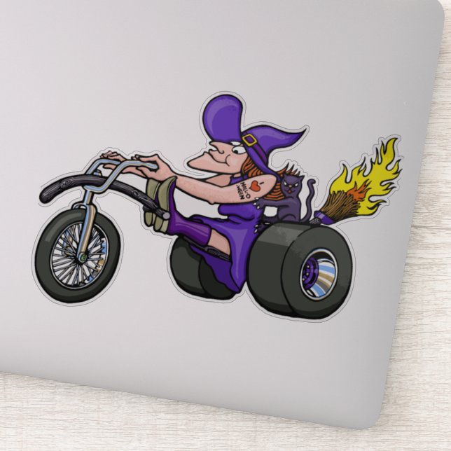 Sticker citrouille Jack-o'-lantern moche | Design Hallowee (Détail)