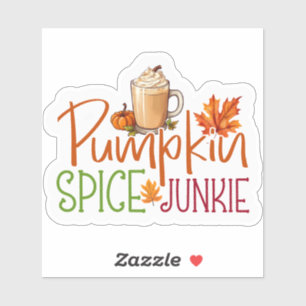 Sticker Citrouille Spice Junkie