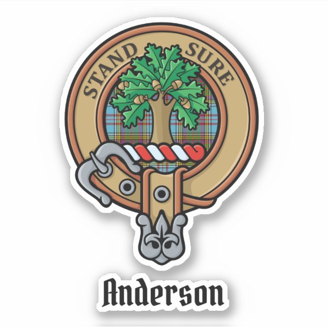 Sticker Clan Anderson Crest (Devant)