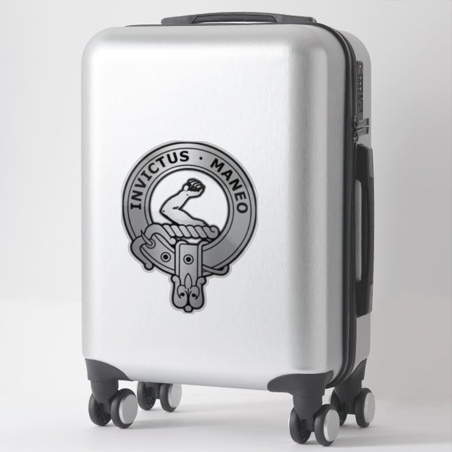 Sticker Clan Armstrong Crest (Sur valise)
