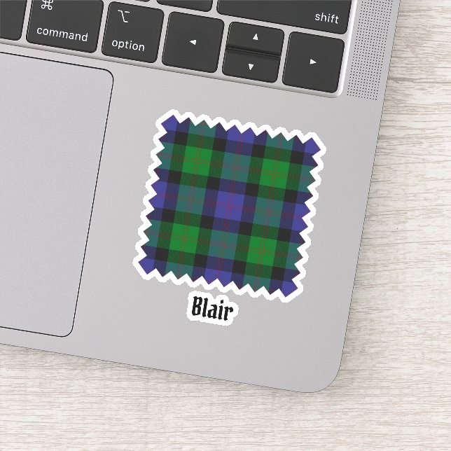 Sticker Clan Blair Tartan (Détail)