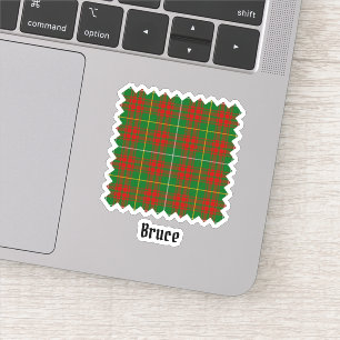 Sticker Clan Bruce Hunting Tartan