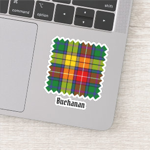 Sticker Clan Buchanan Tartan