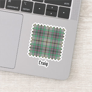 Sticker Clan Craig Tartan