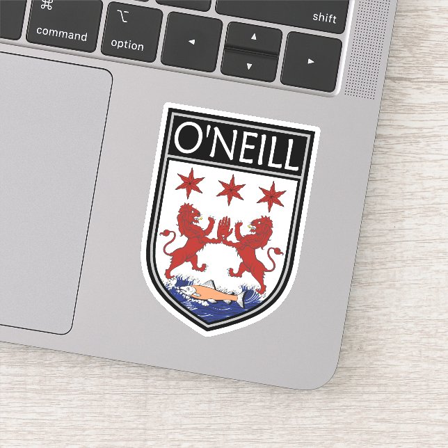 Sticker Clan Crest irlandais - O'Neill (Détail)