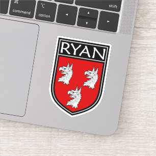 Sticker Clan Crest irlandais - Ryan