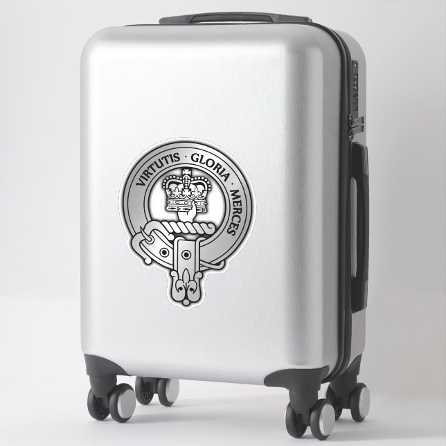 Sticker Clan Donnachaidh (Robertson) Crest (Sur valise)
