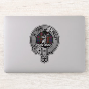 Sticker Clan Fraser de Lovat Crest & Tartan
