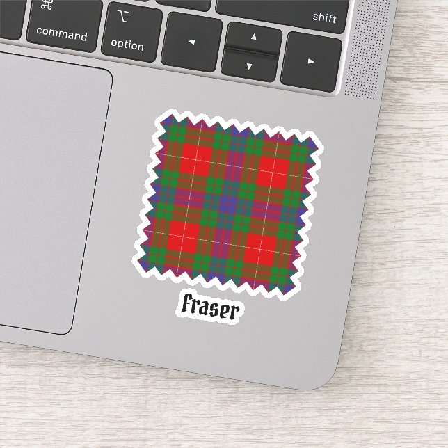 Sticker Clan Fraser Tartan (Détail)
