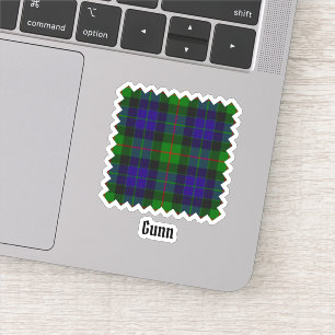 Sticker Clan Gunn Tartan