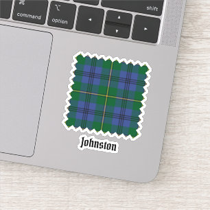 Sticker Clan Johnston Tartan