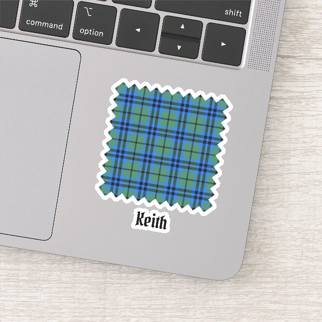 Sticker Clan Keith Tartan (Détail)