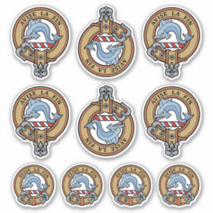 Sticker Clan Kennedy Crest