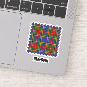 Sticker Clan MacBeth Tartan