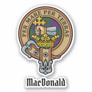 Sticker Clan MacDonald Crest