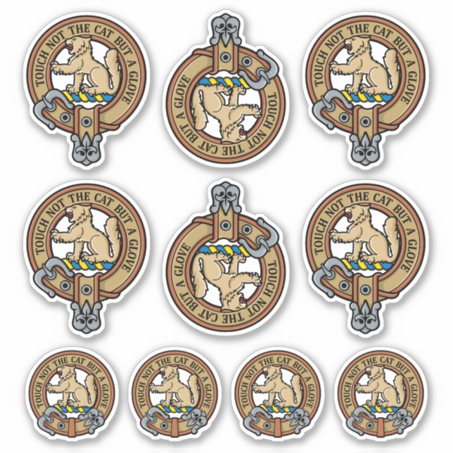Sticker Clan MacGowan Crest (Devant)