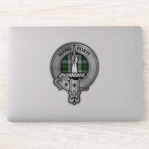 Sticker Clan MacKay Crest & Dress Tartan