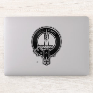 Sticker Clan MacKay Tartan Crest